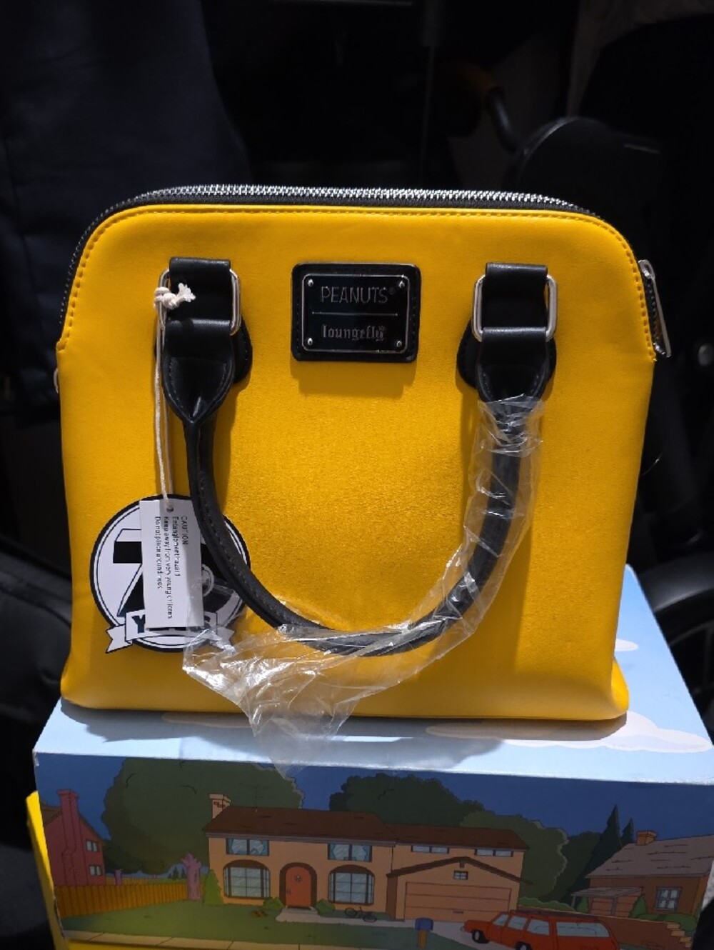 Peanuts 70th Anniversary Charlie Brown Crossbody Purse - Picture 3 of 5